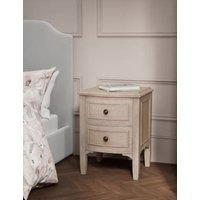 Crescent 2 Drawer Bedside Table