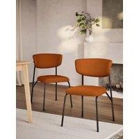 Set of 2 Lucas Boucl Dining Chairs