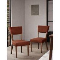 Set of 2 Riley Dark Dining Chairs