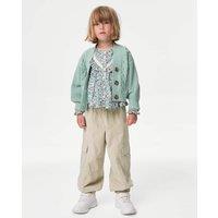 Pure Cotton Parachute Trousers (2-8 Yrs)