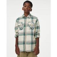 Pure Cotton Checked Shirt (6-16 Yrs)