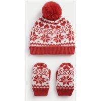 Kid s Cotton Rich Hat and Mitten Set (3 Mths-3 Yrs)