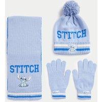 Kids Lilo & Stitch Hat, Scarf and Glove Set