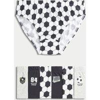 7pk Pure Cotton Football Briefs (2-8 Yrs)