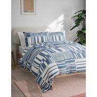 Cotton Rich Geometric Bedding Set