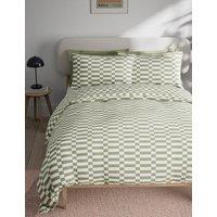 Cotton Rich Geometric Bedding Set