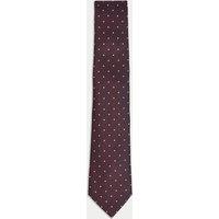 Pure Silk Polka Dot Tie