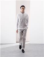 Funnel Neck Quilted Gilet