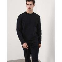 Autograph Cotton Rich Crew Neck Sweatshirt Black
