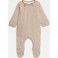 Pure Cotton Striped 2.5 Tog Sleepsuit (0-3 Yrs)