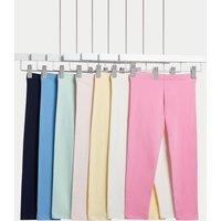 7pk Cotton Rich Leggings (2-8 Yrs)