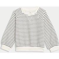 Cotton Rich Striped Sweatshirt (0-3 Yrs)