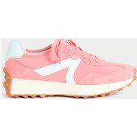 Leather Side Detail Trainers