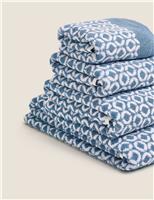 Pure Cotton Repeat Links Towel