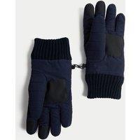 M&S Gloves with Stormwear Navy
