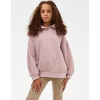 Cotton Rich Diamante Gem Hoodie (6-16 Yrs)