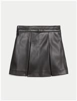 Faux Leather Skort (2-8 Yrs)