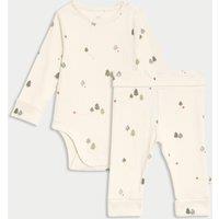 2pc Cotton Rich Alpine Outfit (7lbs-12 Mths)