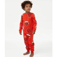 Spider-Man Christmas Fleece Pyjamas (2-8 Yrs)