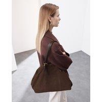 Suede Tote Bag