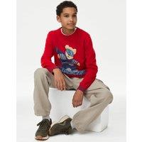 Pure Cotton Spencer Bear Christmas Jumper (6-16 Yrs)