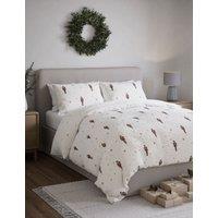 Pure Brushed Cotton Nutcracker Bedding Set