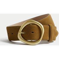 Suede Feature Buckle Jeans Belt