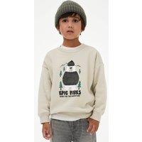 Cotton Rich Animal Sweatshirt (2-8 Yrs)