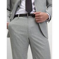 Regular Fit Textured Puppytooth Suit Trousers