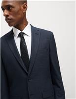 Skinny Fit Check Suit Jacket