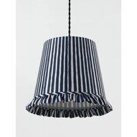 Watercolour Stripe Ruffle Edge Lamp Shade