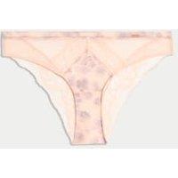 Cherry Blossom Silk Brazilian Knickers