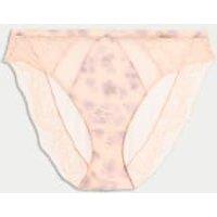 Cherry Blossom Silk High Leg Knickers