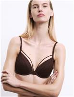 Vienna Lace Wired Plunge Bra (A-E)