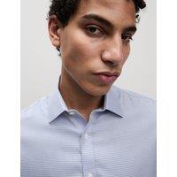 Slim Fit Ultimate Non Iron Cotton Textured Shirt