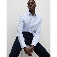 Regular Fit Ultimate Non Iron Cotton Striped Shirt
