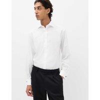 M&S Regular Fit Ultimate Non Iron Pure Cotton Shirt White