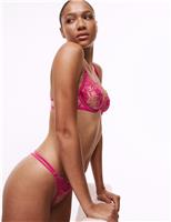 Gala Embroidery Thong