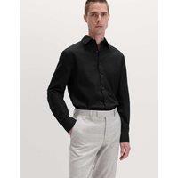 M&S Slim Fit Ultimate Non Iron Cotton Shirt Black