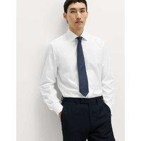 M&S Regular Fit Ultimate Non Iron Cotton Shirt White