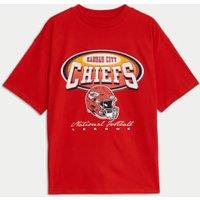 Pure Cotton NFL Chiefs T-Shirt (6-16 Yrs)