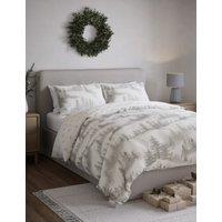 Pure Brushed Cotton Winter Scene Bedding Set