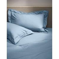 M&S 2 Pack Egyptian Cotton 230 Thread Count Oxford Pillowcases Light Wedgewood