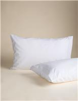 2pk Egyptian Cotton 230 Thread Count King Size Pillowcases