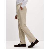 M&S Regular Fit Stretch Ultimate Suit Trousers Neutral