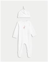 2pc Cotton Rich Born in 2025 Outfit (0-6 Mths)