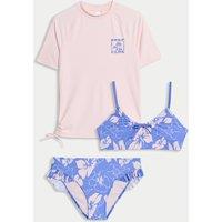 3pc Patterned Swim Set (6-16 Yrs)