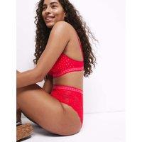 Alma Lace High Waisted Brazilian Knickers