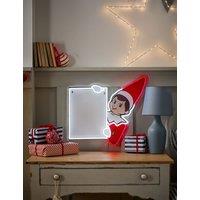 Elf On The Shelf Neon Light Whiteboard Sign