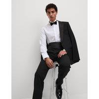 Slim Fit Cotton Blend Dress Shirt
